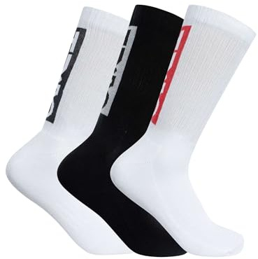 HUGO Herren 3p Qs Back Label CC Short_Socks