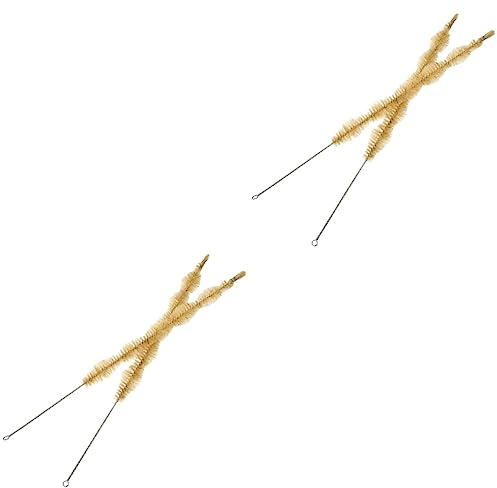 Beavorty Accesorios 4 Piezas Cepillo Condensador Pincel Experimento Cepillo Limpiador Extra Largo Limpiador escobillas para biberones Limpiador Cristales Cepillo para Laboratorio Taza