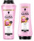 Gliss Shampoo Liquid Silk (250 ml) Haarshampoo mit Ceramiden & Seide Glanz-Shampoo & Spülung Liquid Silk (200 ml) Haarspülung mit Ceramide Pflegespülung für Haare wie Seide