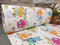 240cm Breit Meterware ab 50cm Popeline Baumwolle Stoff Baumwollstoff Kinderstoffe Stoffe Eule Babystoffe Ranforce Bastelstoff ÖKO-TEX VP0K064 (Bunt)