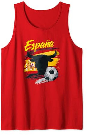 España Camiseta Mujer Hombre Niños Bandera Española Camiseta sin Mangas