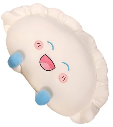 Vgvgaj Knödelkissen aus Plüsch, Knödel aus Plüsch | weiche und kuschelige Puppe, niedliches Kissen für gefüllte Knödel, Essenssuppe, Sofa, Schlafzimmer