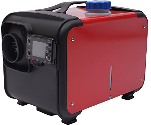 SuhoFutus Diesel Air Heater, 12V 5KW with Remote Control & LED Display, Portable Diesel Heater with 5L Fuel Tank, Precision Fuel Pump, Suitable for Cars, Trucks, Ships, etc