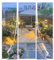 Mosquitera Puerta Magnetica, Cierre Automático Cortinas Mosquitera Ventana Iman Fuertes, Entre Aire Fresco, Antimosquitos Para Puerta Ventana, Montaje adhesivo(120x195cm,Blanco)