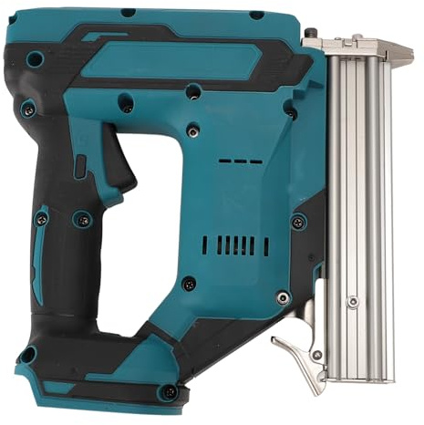 YUEHISY 18V Nagelpistol, Trådlös Brad Nailer Stapler för BL1850, Batteridriven Nagelpistol, Impact Drive Automatic Nailer för Klädsel och Snickeri