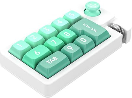 Programmierbare Tastatur Hot-Swap Mechanisches Ergonomisches Numpad | RGB mechanische Tastatur Für PC-Spiele Video-Editierung Live-Streaming-Setup Musikproduktion Grafikdesign Schreiben