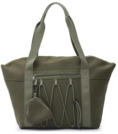 EZZON Sporttasche für Reisen, Fitness, Sport, trocken und nass, groß, Outdoor, Duffel, Training, Schwimmen, Yoga, Handgepäcktasche, grün, Einheitsgröße, Handwerker