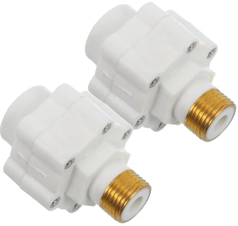 Anti Elektro Gerät für Solar und Elektro Warmwasserbereiter | Weißes Abs mit Kupfer, Stabile Ausführung, Allgemein Einsetzbar, 2 Stück-pack für Montage und Reparatur