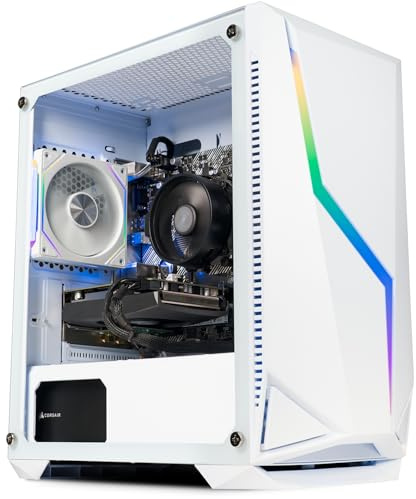 SCAN 3XS Gaming PC | Argen RTX 5060 | AMD Ryzen 5 8400F | 16GB DDR5 6000MHz RAM | 1TB NVMe M.2 SSD | WiFi | AI Ready | Windows 11