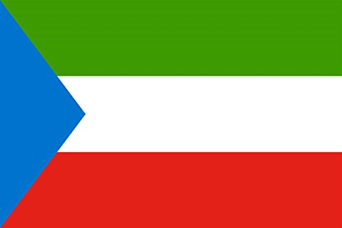 Allied Flag Outdoor Nylon Equatorial Guinea United Nation Flag, 5-Feet by 8-Feet