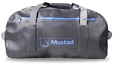 Mustad Dry Seesack 50L 500D Plane PVC grau