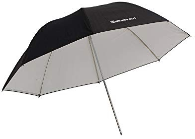 Elinchrom Shallow 2-in-1 Umbrella - 105cm/ 41in - White Reflective/Translucent (EL26359)