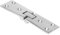 Merriway BH05152 Counter Flap Hinge Chrome