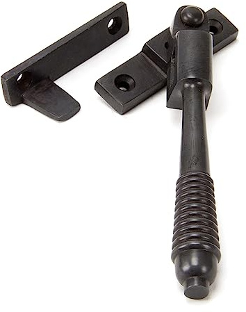 From The Anvil Aged Bronze Night-Vent Locking Reeded Fastener