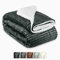 Beautissu Sherpa Decke Kuscheldecke Glitzereffekt 150x200 cm XL Schwarz – Dicke Winter Fleecedecke Lammfell-Optik & – Hautfreundliche Flauschige Wärmedecke Couch-Überwurf Sofadecke – Elisa