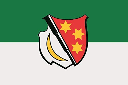 U24 Aufkleber Harsleben Flagge Fahne 8 x 5 cm Autoaufkleber Sticker