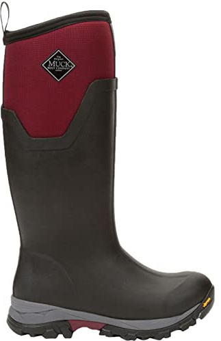 Muck Boots Damen Arctic Ice Tall Agat Gummistiefel, Schwarz Kastanienbraun, 42.5 EU