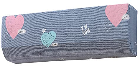 MARMODAY Housse de climatiseur à fixation murale pour climatiseur d'intérieur - Élastique - Pour fenêtre - Motif Love