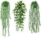 Betylifoy 3 Stück Künstliche Hängepflanzen Eukalyptus Blätter mit Töpfen 63cm Lang Wartungsfreie Künstliche Sukkulente Pflanzen für Hausgarten Indoor Outdoor Decor (Sukkulenten)