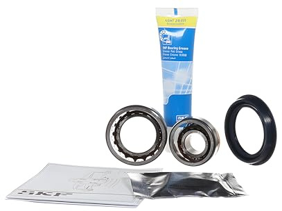 SKF Radlagersatz mit Wellendichtring VKBA 9051 CL Position Vorderachse Höhe 88mm Länge 158mm Breite 158mm - OE Qualität | Kompatibel mit: VW KAEFER Cabriolet