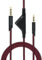Mcbazel Replacement Audio Aux Cable Cord with Volume Control for Astro A10/A30/A40 Gaming Headset PS5/PS4/Xbox One/Xbox Series S/X/PC/Smartphone via a 3.5mm jack – Black&Red(2M)