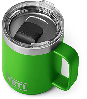 Yeti Rambler 10 oz Stackable Mug, Vacuum Insulated, Stainless Steel with MagSlider Lid, Canopy Green