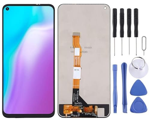 per Lo Schermo LCD Assemblaggio Completo di Schermo e digitalizzatore LCD per Vivo Y30 1938 (Nero) per Lo Schermo LCD