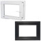 Fenster - Kunststofffenster Anthrazit BxH 700x500 mm - Garagenfenster/Gartenhausfenster/Kellerfenster 70x50 cm 2-fach Verglast - Din Links - Funktion Dreh Kipp