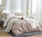 AShanlan Bettwäsche Set 200x200 cm Khaki Uni Bettbezug mit Kissenbezug 80x80 cm 100% Weiche und Angenehme Mikrofaser 3 Teilig Taupe Bettwäsche mit Reißverschluss für Doppelbett