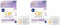 NIVEA Q10 Anti-Falten Beruhigung Tagespflege für sensible Haut (50 ml), feuchtigkeitsspendende Tagescreme mit LSF 15, beruhigende und straffende Gesichtspflege (Packung mit 2)
