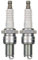 Zündkerzen Set BR8ES 2 Stück – passend für Aprilia RS 125/50, RX 50/125, SX 50/125, Scarabeo, Mojito, SR