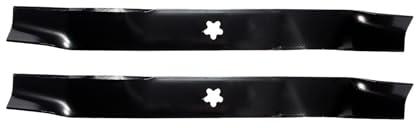 MAXPOWER EU-561714 Cuchilla para cortacésped Marca AYP/Husqvarna, EU, Negro (Black)