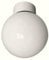 CEW COLCHESTER ELECTRICAL WHOLESALE LTD Bathroom Ceiling Light Fitting Glass Globe