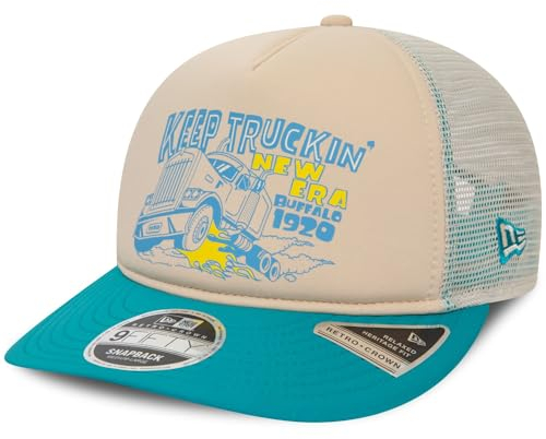 New Era 9Fifty Strapback Cap - Retro Crown Keep Truckin - S/