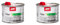 AUTO-PLAST PRODUKT App Fiber Mastic carrosserie Voiture avec Fibre de Verre | Résine Polyester avec durcisseur | Vert | 140 ML (Lot de 2)