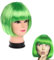 perücke Damen, perücke grün, grüne perücke, Cosplay Perücke, Haarteile für Junggesellinnenabschied, Neon Party Favoriten, Halloween Dekoration