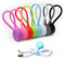 16 Pcs Magnetic Cable Ties, Wrap and Snap Magnetic Ties, Magnetics Cable Tidy for Home Office Earphones Hairdryer USB Cables Storage