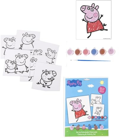 CERDÁ LIFE'S LITTLE MOMENTS Peppa Pig Schreibwaren-Set, Farbe, 22,6 x 29,8 x 1,0 cm (2700001890)