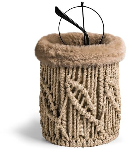 GlamRays 1 Piece Spectacle Holder for Nightstand Boho Decor Glasses Stand for Office Desk Organiser