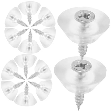 Gatuida 100 Stück PVC Möbelgleiter für Stuhlbeine und Schreibtischfüße rutschfeste Kratzfeste Bodenschoner für Möbel für Schreibtische und Schränke