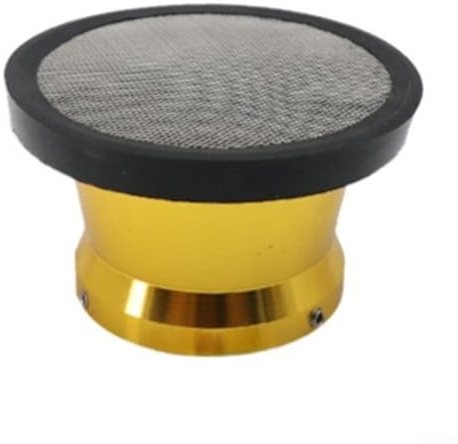 Carburatore filtro aria coppa vento 55 mm per 24/26/28/30 mm Carb con struttura in lega di alluminio Adatto per moto ATV (oro)