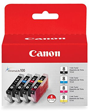Canon 0620b010 Tintenpatrone schwarz, blau, rosa, gelb