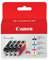 Canon 0620b010 Tintenpatrone schwarz, blau, rosa, gelb