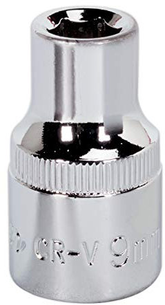 Sealey Sp1209 Walldrive Socket 9Mm 1/2Sq Drive Fully Polished