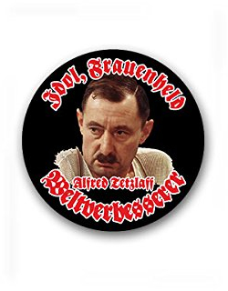 Copytec Aufkleber/Sticker - Idol Frauenheld Weltverbesserer Alfred Tetzlaff Kult Tv Serie DDR Spruch Zitat 70er Sozi 7x7cm#A1817