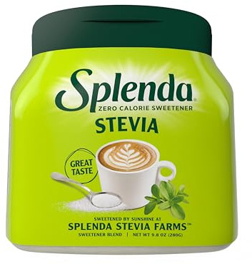 Splenda Stevia-Süßstoff von Naturals: Keine Kalorien, ganz natürlicher Zuckerersatz ohne bitteren Nachgeschmack. 9,8 Unzen Glas (Packung mit 1)