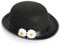 Viktorianischer Kindermädchenhut für Erwachsene – Magische Nanny Bowler Hut mit Blumen – Erwachsenengröße 60 cm – perfekt für den Welttag des Buches, Schulbuchwoche, Verkleidung