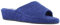 Ciabatte Spugna Aperte Bagno Donna Antiscivolo Zeppa 4 cm Leggere Interno Sughero (Blu, numeric_34)