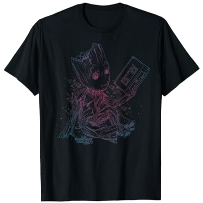 Marvel Guardians Vol. 2 Groot Tape Gradient T-Shirt