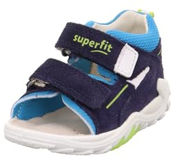 Superfit Jungen Flow Sandale, Blau Türkis 8000, 23 EU